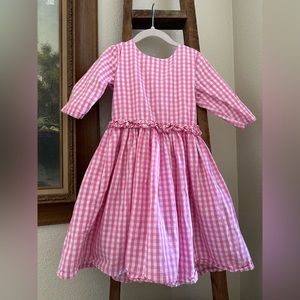 Dainty Jewells Clothier pink gingham dress